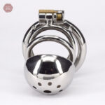 Cage de chasteté en métal pour homme
