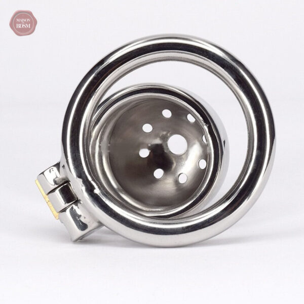Accessoire de chasteté masculin en métal durable