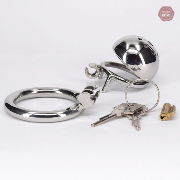 Cage de chasteté conçue pour le confort et la sécurité