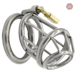 Cage de chasteté métal pour homme - Le Bec