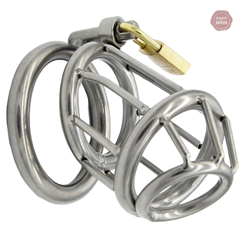 cage-de-chastete-homme-metal-le-bec-1 Cage de chasteté métal pour homme - Le Bec