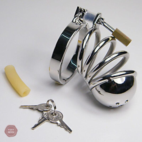 Accessoire de chasteté en métal pour un contrôle durable