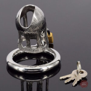 Accessoire de chasteté masculin en métal