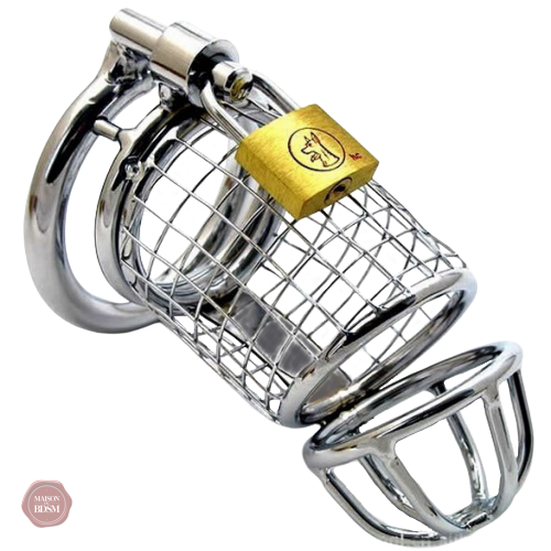 cage-de-chastete-homme-metal-le-filet-1 Cage de chasteté homme en métal - Le Filet