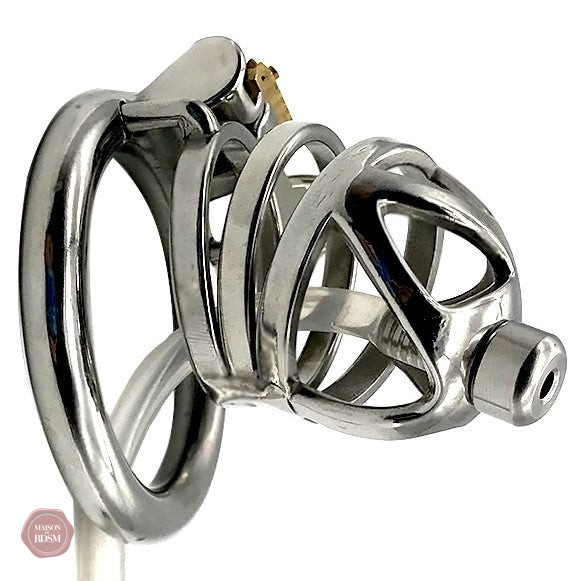 cage-de-chastete-homme-metal-little-smile-l-1 Cage de chasteté métal pour homme - Little Smile L