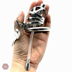 Cage de chasteté confortable pour un usage prolongé