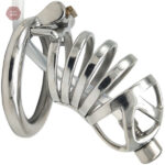 Cage de chasteté homme en métal - Little Smile XXL