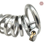Cage de chasteté métallique homme - confort et sécurité