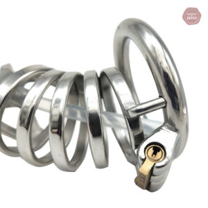 Cage de chasteté métallique homme - confort et sécurité