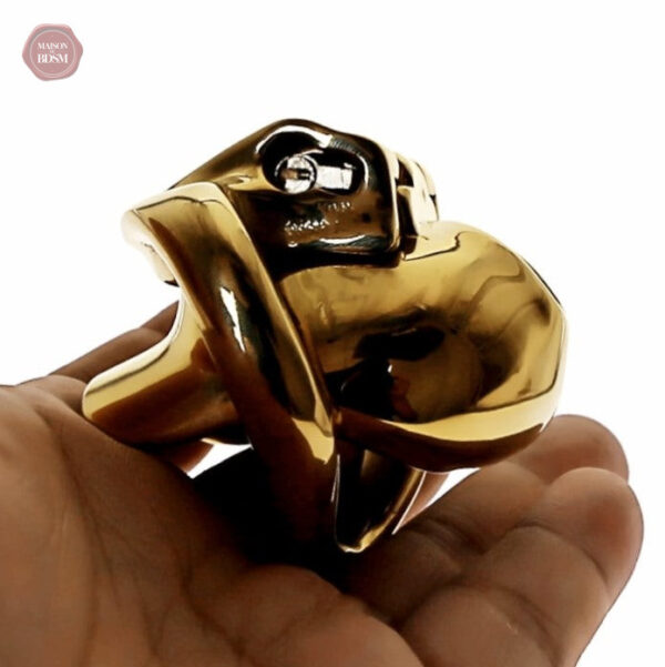 cage-de-chastete-homme-metal-master-gold-1 Cage de chasteté homme en métal Master Gold