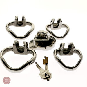 Cage de chasteté Master Silver, sécurité et confort garantis