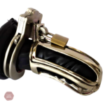 Cage de chasteté homme en métal avec menottes