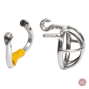 Cage de chasteté métal pour un contrôle sécurisé