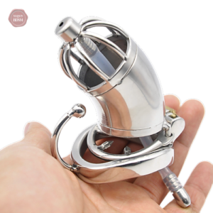 Accessoire de chasteté masculin en métal - taille L