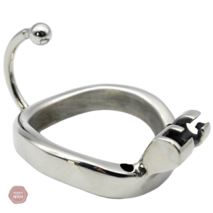 Accessoire de chasteté métallique pour hommes, version S