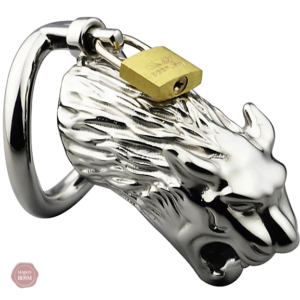 Accessoire de chasteté masculin en métal - Modèle Puma