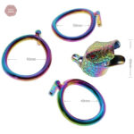Cage de chasteté en métal pour homme - design serpent