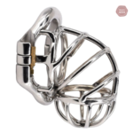 Cage de chasteté homme en métal - modèle Stranger