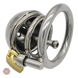 Accessoire de chasteté homme - design en acier élégant