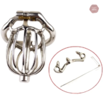 Cage de chasteté durable pour homme - Matériau métallique