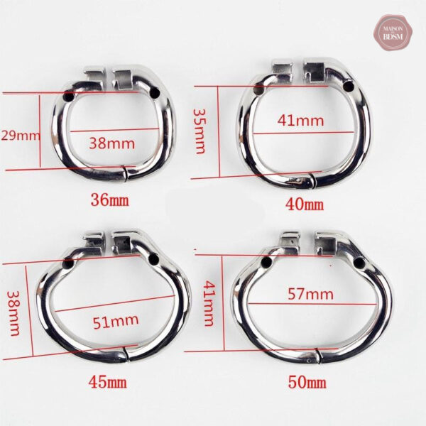 Accessoire BDSM en métal pour homme