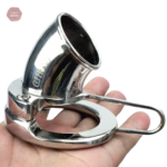 Cage de chasteté pour homme en métal - The Hole