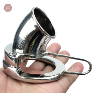 Cage de chasteté pour homme en métal - The Hole