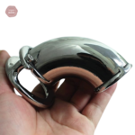 Accessoire de chasteté masculin en métal pour contrôle