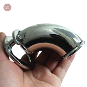 Accessoire de chasteté masculin en métal pour contrôle