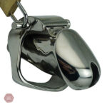 Cage de chasteté homme en métal doré