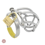 Cage de chasteté homme, pour des jeux de soumission