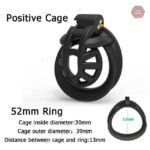 Cage de chasteté Mamba avec verrouillage sécurisé