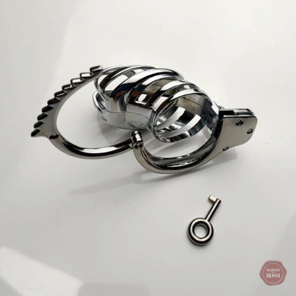 Cage de chasteté réglable pour une sécurité accrue