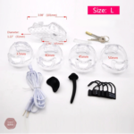 Accessoire de chasteté, résine durable et confortable