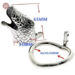 Accessoire de chasteté pour homme, design serpent