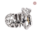 Cage de chasteté pour homme avec vis de sécurité