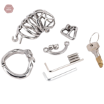 Cage de chasteté homme, système de verrouillage innovant