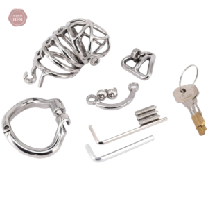 Cage de chasteté homme, système de verrouillage innovant