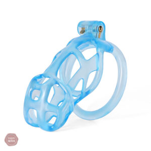 Cage de chasteté Ice Vision Cobra, version bleue