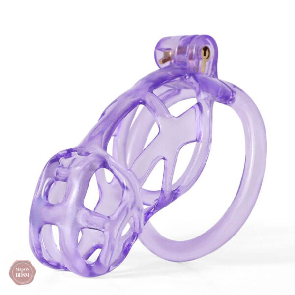 Cage Cobra en couleur violet éclatant
