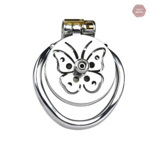 Cage de chasteté inversée papillon