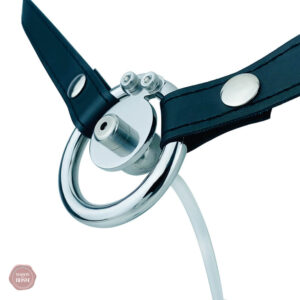 Cage de chasteté inversée en silicone avec plug urétral