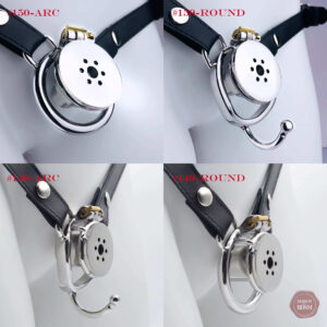 Cage de chasteté avec ceinture intégrée