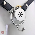 Cage de chasteté sécurisée avec ceinture ajustable