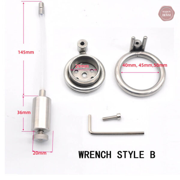 Accessoire de chasteté inversée pour contrôle