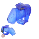 Cage de chasteté résine La Sentence Bleu