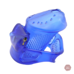 Cage de chasteté bleu en résine durable