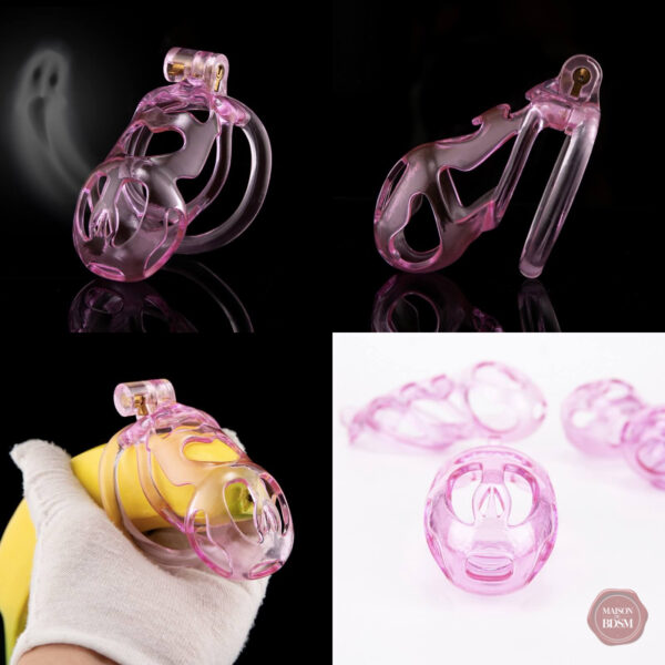 Cage de chasteté Ice Ghost, confort et design moderne
