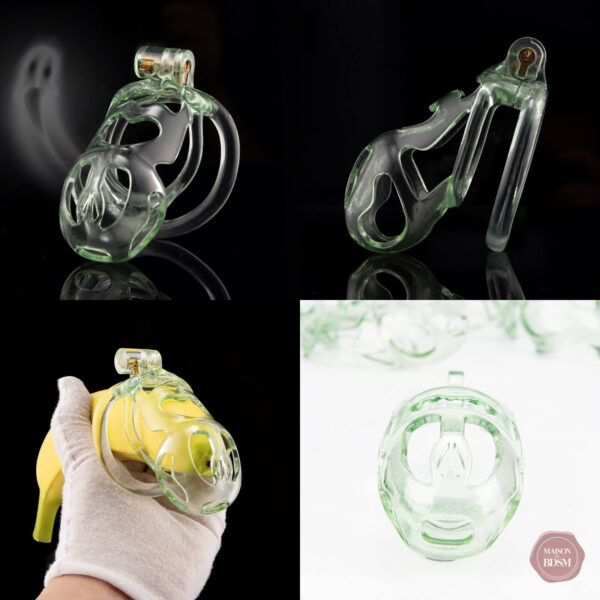Ice Ghost, cage de chasteté légère, idéale pour la discrétion