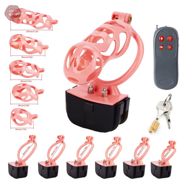 Mamba cage de chasteté avec e-stim intégré
